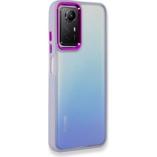 Bucuks Note 12S Kılıf Dora Kapak - Lila