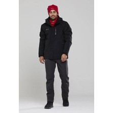 2AS Elbruz 3 In 1 Siyah Erkek Ceket