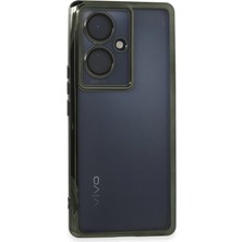 Vivo V29 Lite Kılıf Lensli - Yeşil