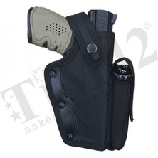TİM423 Vidalı Zigana Model Silah Kılıfı Siyah
