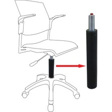 Gotech Koltuk Amortisörü Pistonu 140'LIK