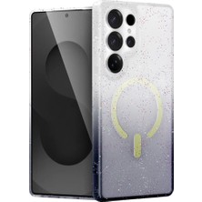 Galaxy S24 Ultra Pummel Shiny Magsafe Kapak - Siyah