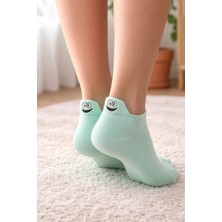 Heren Nakış Emoji Detaylı 4'lü Kadın Patik