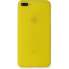 Iphone 7 Plus Kılıf Pp Ultra Ince Kapak - Sarı
