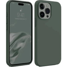 Iphone 15 Pro Max Kılıf First - Koyu Yeşil