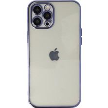 Iphone 12 Pro Kılıf Lensli - Mor