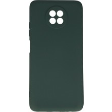 Note 9 5g Kılıf Nano Içi Kadife - Koyu Yeşil