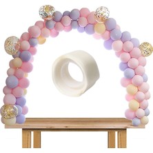 Uravas Store Sticker Damla Model Çift Taraflı Yapışkan Balon Yapıştırıcısı