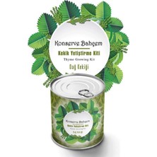 Uravas Store Konserve Bahçem Evde Konservede Kekik Dağ Kekiği Yetiştirme Kiti