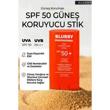 BLURRY Professional Yüksek Korumalı Spf 50+ Besleyici Güneş krem  Stick – Shea Butter, Jojoba & B5 Panthenol