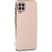 Galaxy A22 Kılıf Volet - Pembe