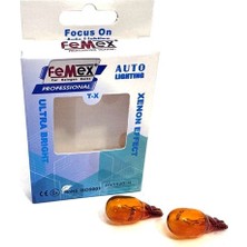Femex T15 W16W Sinyal Aydınlatma Naturel Turuncu
