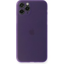 Iphone 11 Pro Kılıf Pp Ultra Ince Kapak - Mor