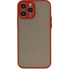 Iphone 13 Pro Kılıf Montreal Kapak - Kırmızı