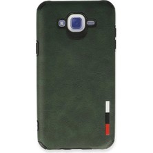 Galaxy J7 Kılıf Loop Deri - Yeşil