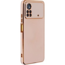 Po X4 Pro 5g Kılıf Volet - Pembe