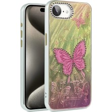 Iphone 16E Kılıf Blade Aynalı Desenli Kapak - Desen 5