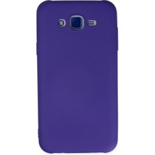 Galaxy J7 Kılıf Nano Içi Kadife - Mor