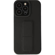 Iphone 13 Pro Max Kılıf Mega Standlı - Siyah