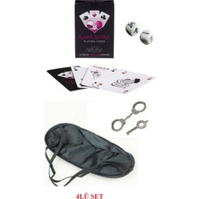 SHC4200 Kamasutra Aşk Seti - Kelepçe - Zar- Kart - Göz Bandı