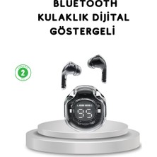 SHC4200 Bluetooth 5.3 Kablosuz Kulaklık Hifi Stereo Ekstra Bass Dijital Ekranlı