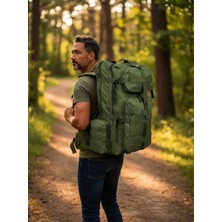 Mox Studio 75+10 Litre Profesyonel Dağcılık & Taktik Sırt Çantası Acil Durum Çantası