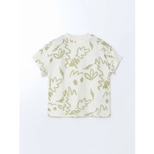 Lc Waikiki Yeni Sezon Bisiklet Yaka Baskılı Erkek Bebek Pijama Üst