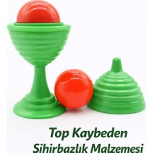 SHC4200 Yeşil Renk Sihirli Kupa Top Kaybetme Oyunu 7 cm