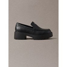 Calvin Klein Kadın Chunky Deri Loafer