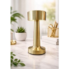 Odea Şarjlı Dokunmatik LED Masa Lambası Gold