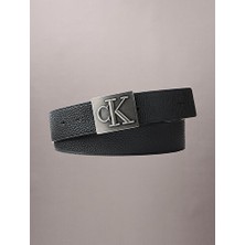 Calvin Klein Erkek Ssnl Mono Plaque 40MM Kemer