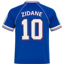 Es Kids Zidane Fransa 98 Dünya Kupası Finali Retro Yetişkin Futbol