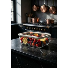 Acar Maxwell Cam Saklama Kabı - 2600 ml