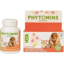 Veda Vet Phytomins Immun Support 100 Tablet Kedi Köpek Bitkisel Bağışıklık Destekleyici