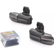 Hadron HDX3586 Altı Parmak Metal Mobil Oyun Kontrol Butonu L1 R1 L2 R2 - Siyah