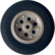 Haoye 40MM Sünger Rc Uçak Tekerleği (2,5mm 24MM)