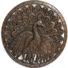 Ahşap Duvara Asmalı El Oyması Pano