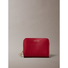 Calvin Klein Kadın Ck Medium Flap Fermuar Detaylı Cüzdan