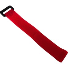 Cırt Pil Tutucu 20X200 mm - Kırmızı