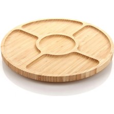 MİEN Kahverengi Unisex Mien Bambu Bölmeli Çerezlik Model Kodu: MIEN-1559KAHVERENGI