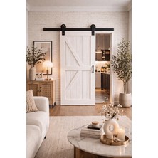 Höger Sürgülü Kapı Mekanizması Ahır Kapısı Terminatör Kayar Kapı (Kapının Kendisi Dahil Değildir)