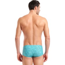 Arena Allover Swim Low Waist Short Erkek Mavi Yüzücü Düşük Bel Mayo 011888580