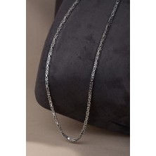 INNUENDO JEWELRY 925 Ayar Gümüş Kral(King) Erkek Kolye