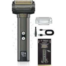 Trina Profesyonel Tıraş Makinesi Gri TRNSKLKS0015GY