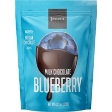 Chocovia Belçika Çikolatalı Sütlü Çikolata Kaplı Yaban Mersini 100 (Gr) -Atıştırmalık Çikolata