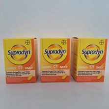 Bayer Supradyn Daily Koenzim Q10 30 Film Kaplı Tablet (Yeni Ambalaj) 3 Aylık Zindelik Paketi 90 Tablet - Kofre