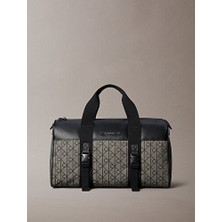 Calvin Klein Erkek Mixed Emblem Aop Duffle Seyahat Çantası