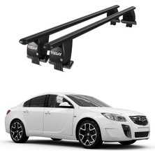 Today Auto Royal Opel Insignia (2009 - 2017) Uyumlu Siyah Kilitli Ara Atkı Port Bagaj Tavan Barı