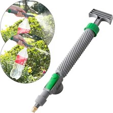 Ett SN-24910 Ayarlanabilir Basınçlı Su Köpük Püskürtme Başlığı (Tüm Pet Şişelere Uyumlu)