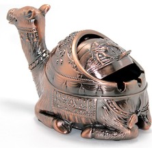 Metal Deve Figürlü Küllük